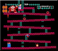 Donkey Kong, capture d'écran